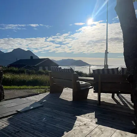 Tatil Evi Hus Med Havutsikt I Lofoten Kleppstad